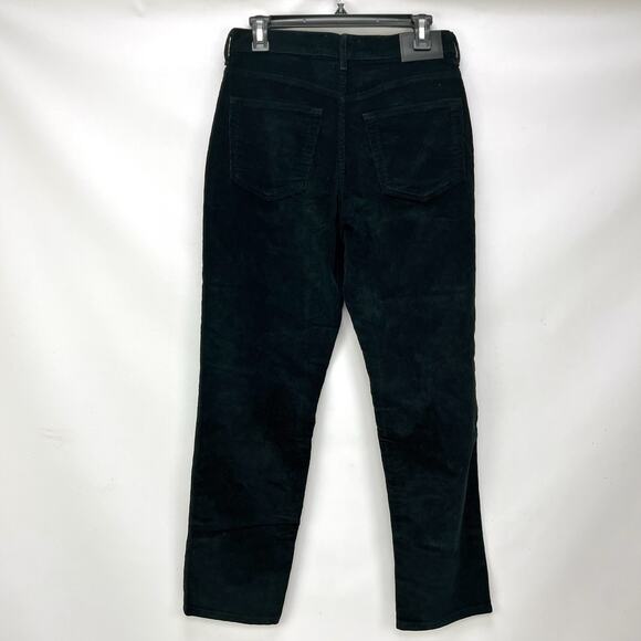 Everlane Womens Baby Cord Cheeky Pants 29 US 8 Black Corduroy Straight Leg NWT - Picture 8 of 11